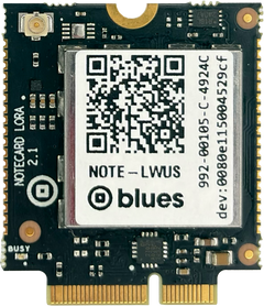 Notecard for LoRa LWUS v2.1, front