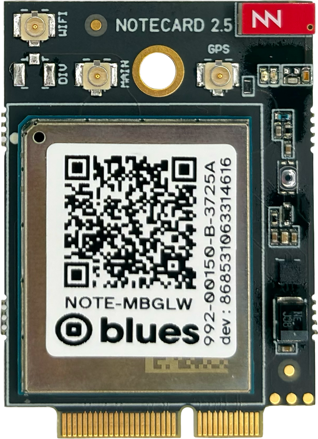 Notecard Cell+WiFi MBGLW v2.5, front