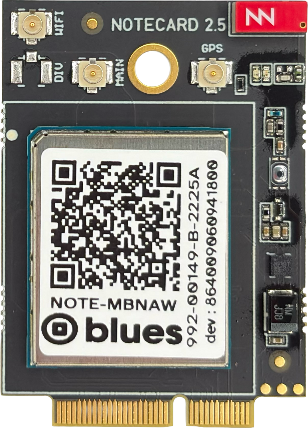 Notecard Cell+WiFi MBNAW v2.5, front