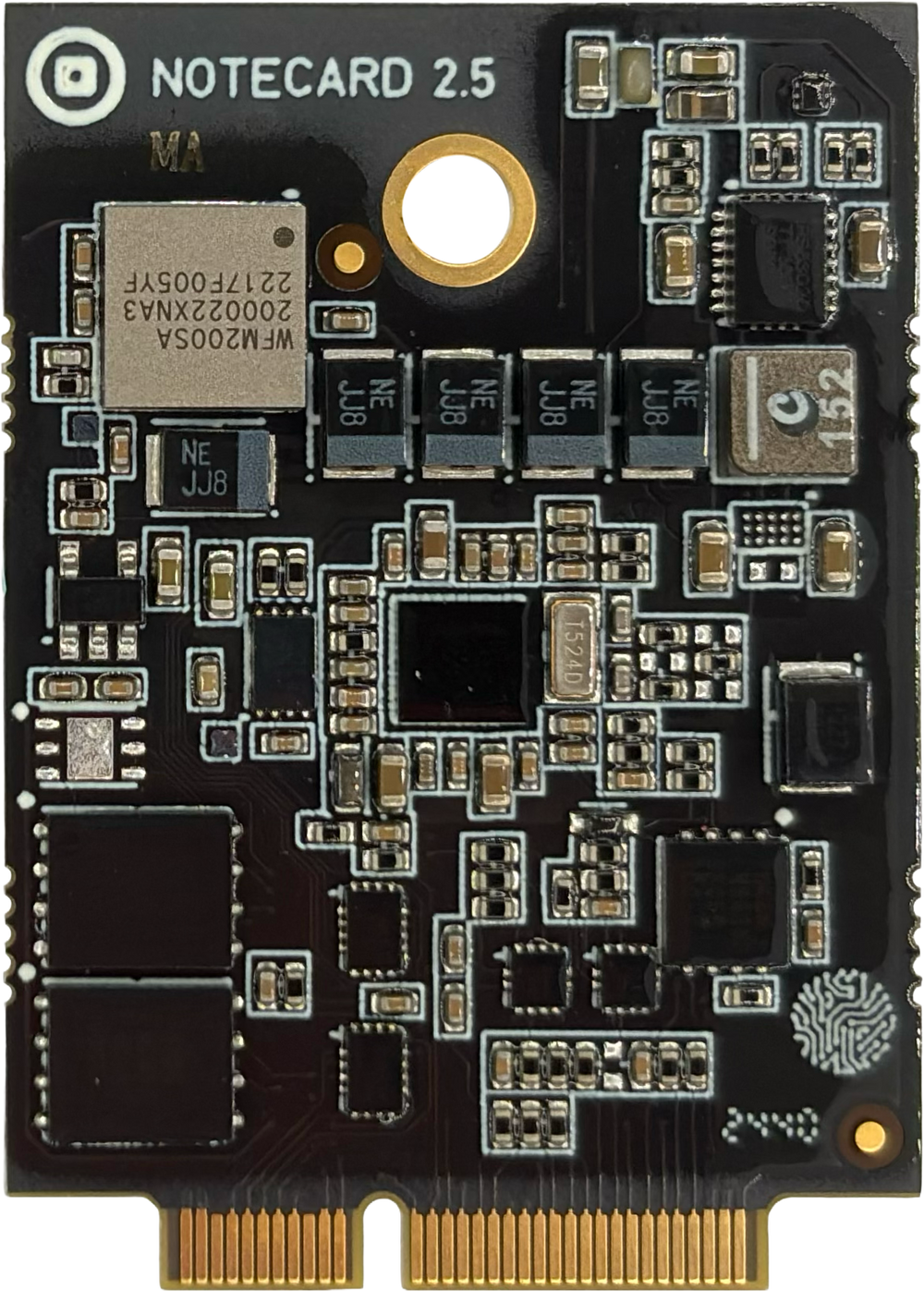 Notecard for Skylo NBGLWX v2.5, back