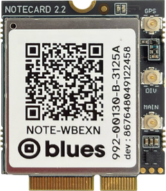 Notecard Cellular WBEXN v2.2, front