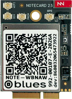 Notecard Cell+WiFi WBNAW v2.5, front